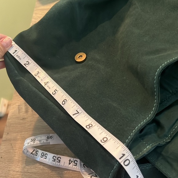 Free people gently used olive green large bag - Picture 11 of 11